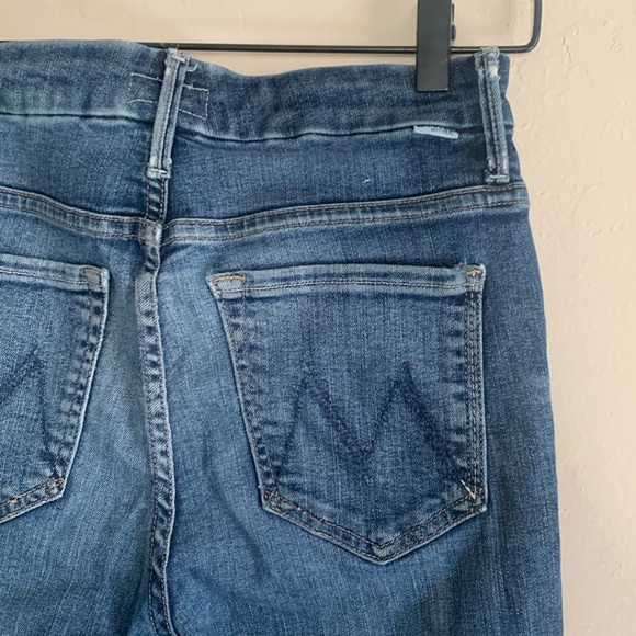 MOTHER High Waisted Looker Crop in Bake Sale Brawl size 26 - Picture 7 of 9
